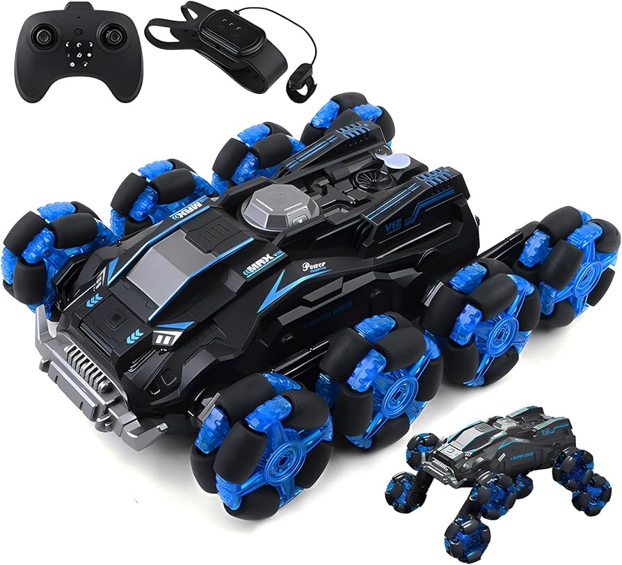 Amazon.co.jp: ラジコンカー 子供向け オフロード スタントカー 8輪