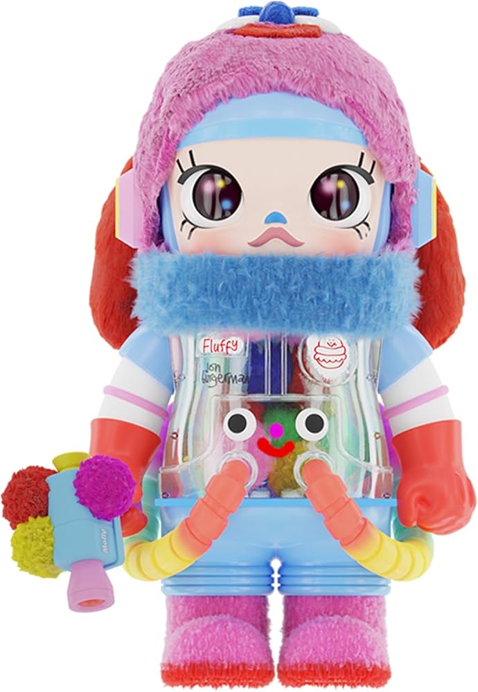 Amazon.com: POP MART MEGA Space Molly 400% Jon Burgerman
