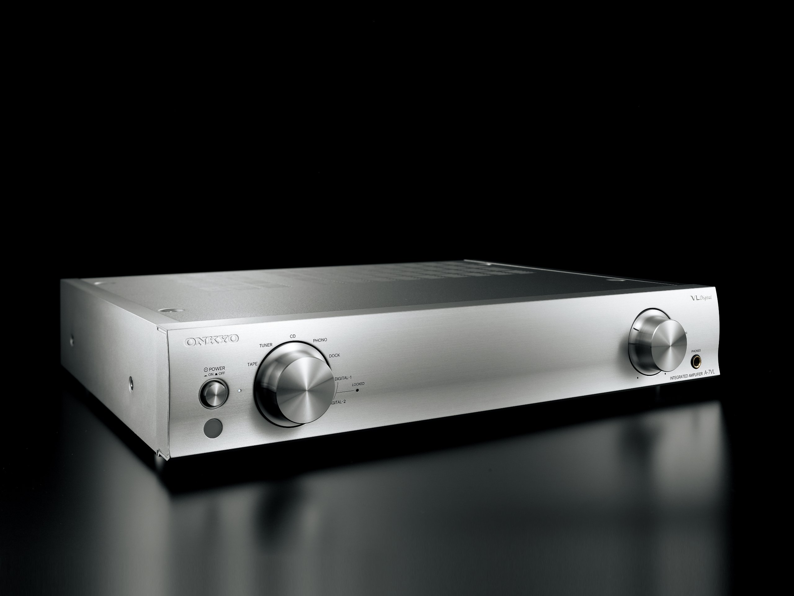 Amazon.co.jp: ONKYO プリメインアンプ 90W+90W (シルバー) A-7VL(S