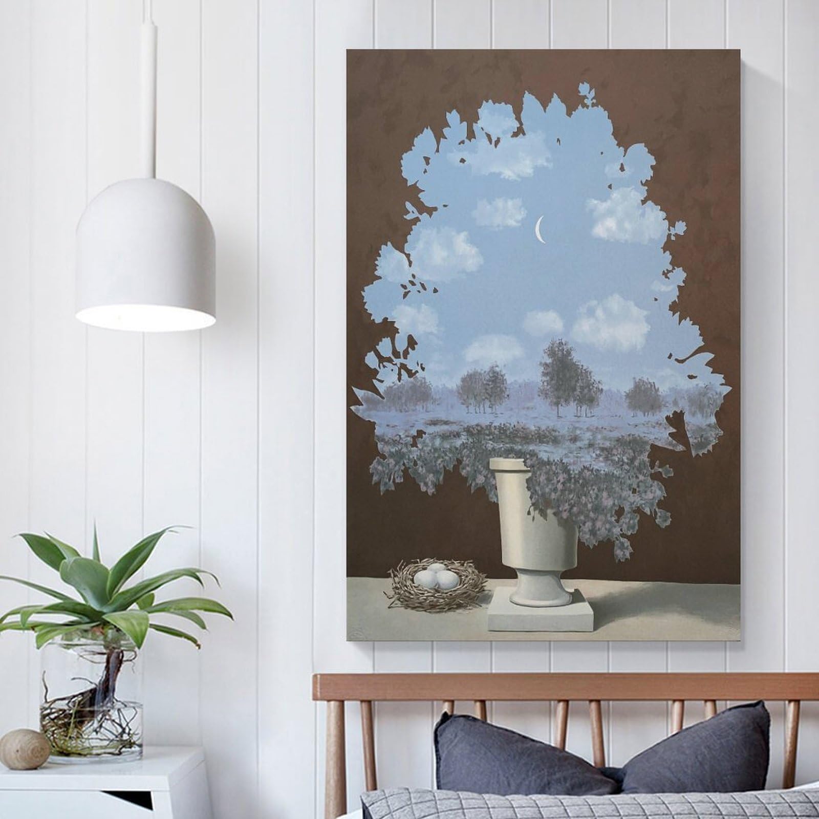 Amazon.co.jp: ルネ・マグリット《奇跡の国》ポスター パネル