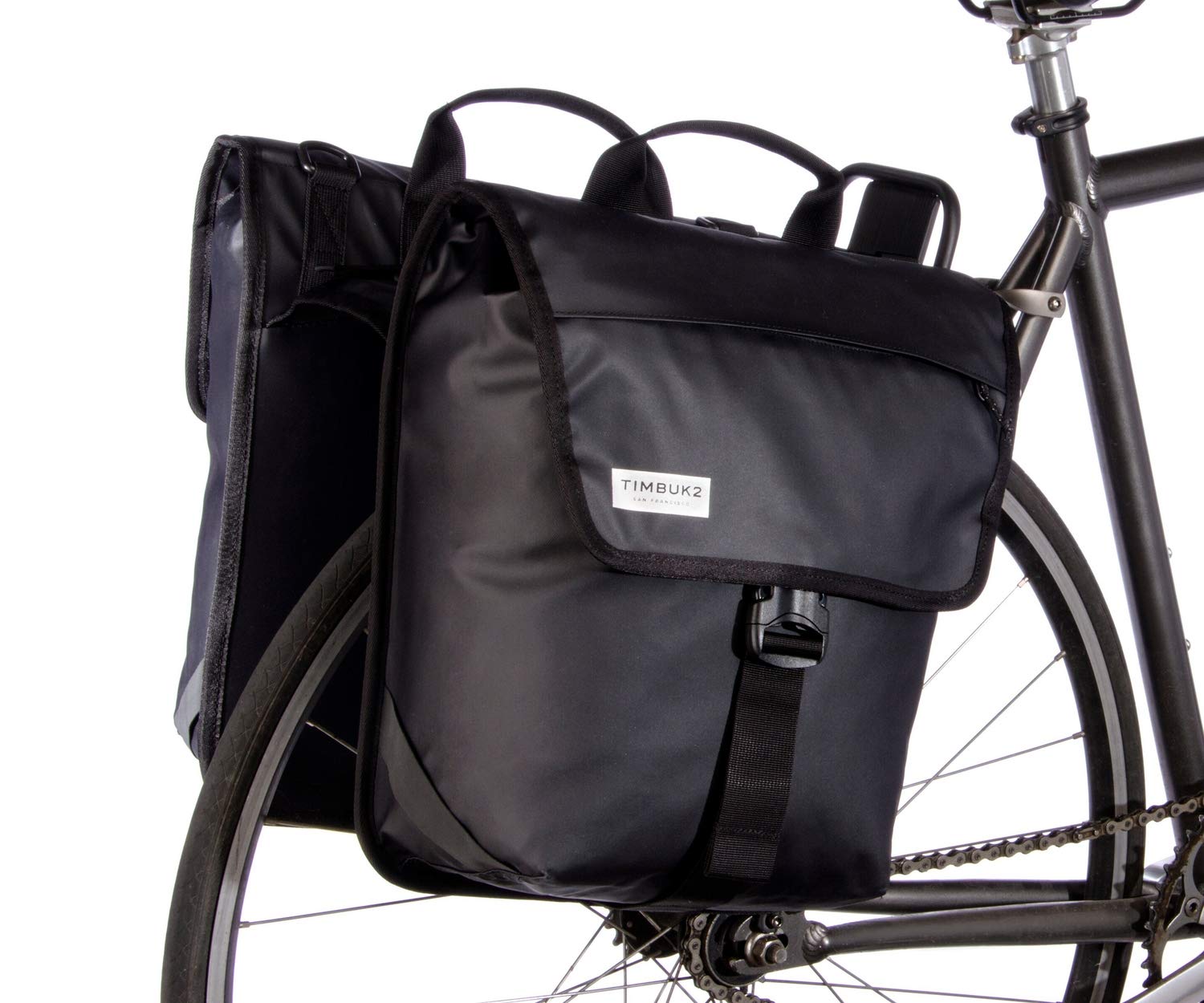 Amazon.com: Timbuk2 Tandem Bicycle Pannier, Jet Black : Clothing