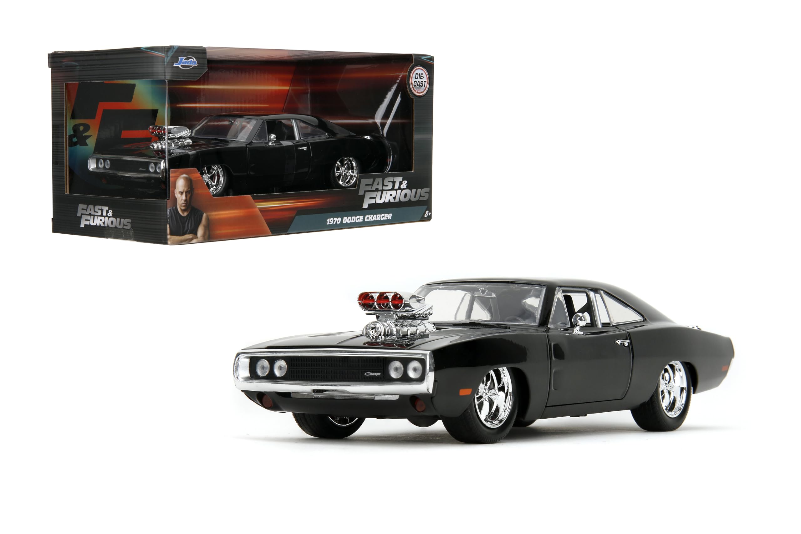 Amazon.com: Jada Toys Fast & Furious 1970 Dodge Charger Die-Cast
