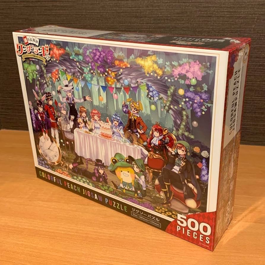 Amazon | カラフルピーチ ジグソーパズル 落ちた先はワンダーランド