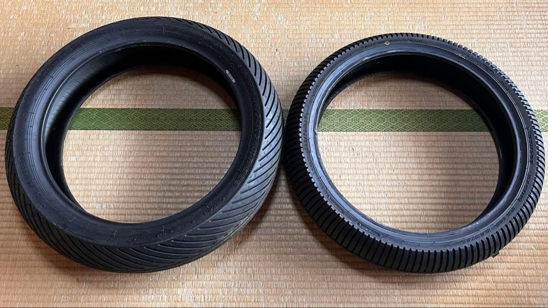 ①レインタイヤ KR189 KR389 DUNLOP 110⁄70 140⁄65 ダンロップ 前後