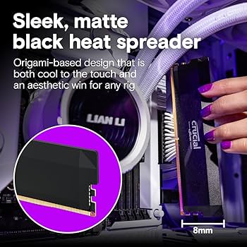 Crucial Pro 32GB DDR5 RAM Kit (2x16GB),CL36 6000MHz, Overclocking