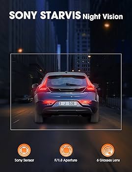 Amazon.com: Kingslim D5-4K Dash Cam with WiFi - Front Dash Camera