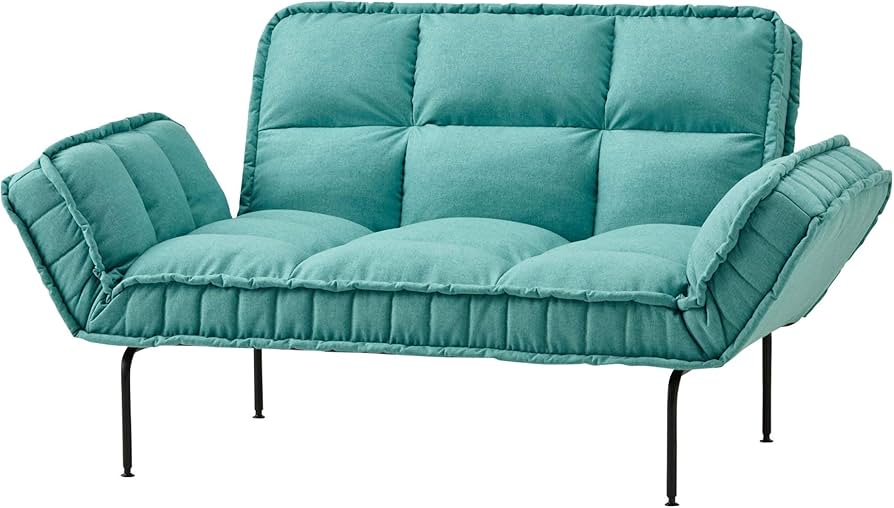 Amazon｜Francfranc ピソラ コンパクト ソファベッド ターコイズ