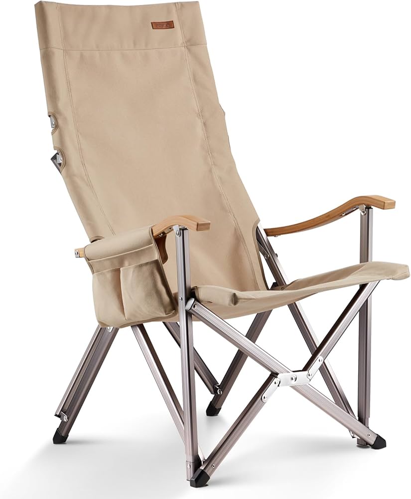 Amazon.co.jp: ICECO アウトドアチェア 耐荷重285KG・1600D座面・A7075