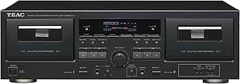 Amazon.co.jp: TEAC カセットデッキ ダブルオートリバース ブラック W