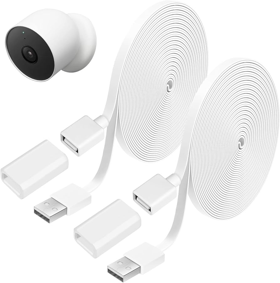 Amazon.co.jp: delilyn 2パック 26フィート/8m USB延長ケーブル Google