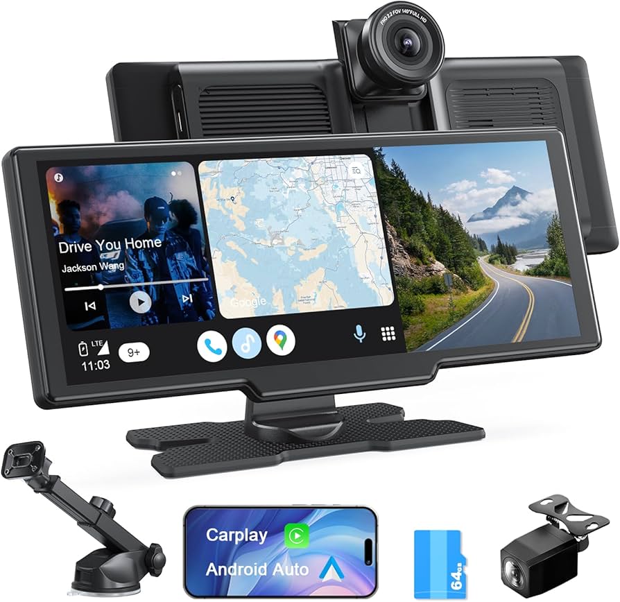 Amazon.co.jp: ディスプレイオーディオ 4Kフロントカメラと1080Pリア