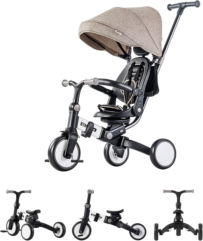 リコメン堂ユメカインテリアBTM.OSJ BTM 子供用三輪車 折りたたみ 7in1