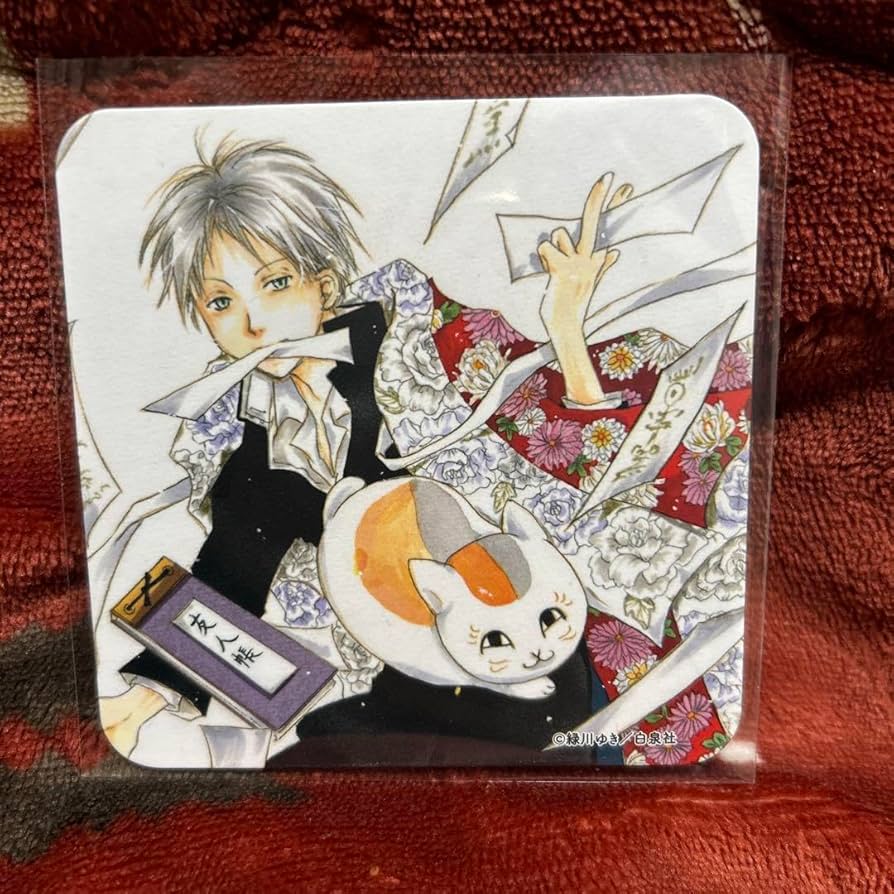 夏目友人帳 アニマックス ハニトーカフェ 2024 コースター 夏目貴志