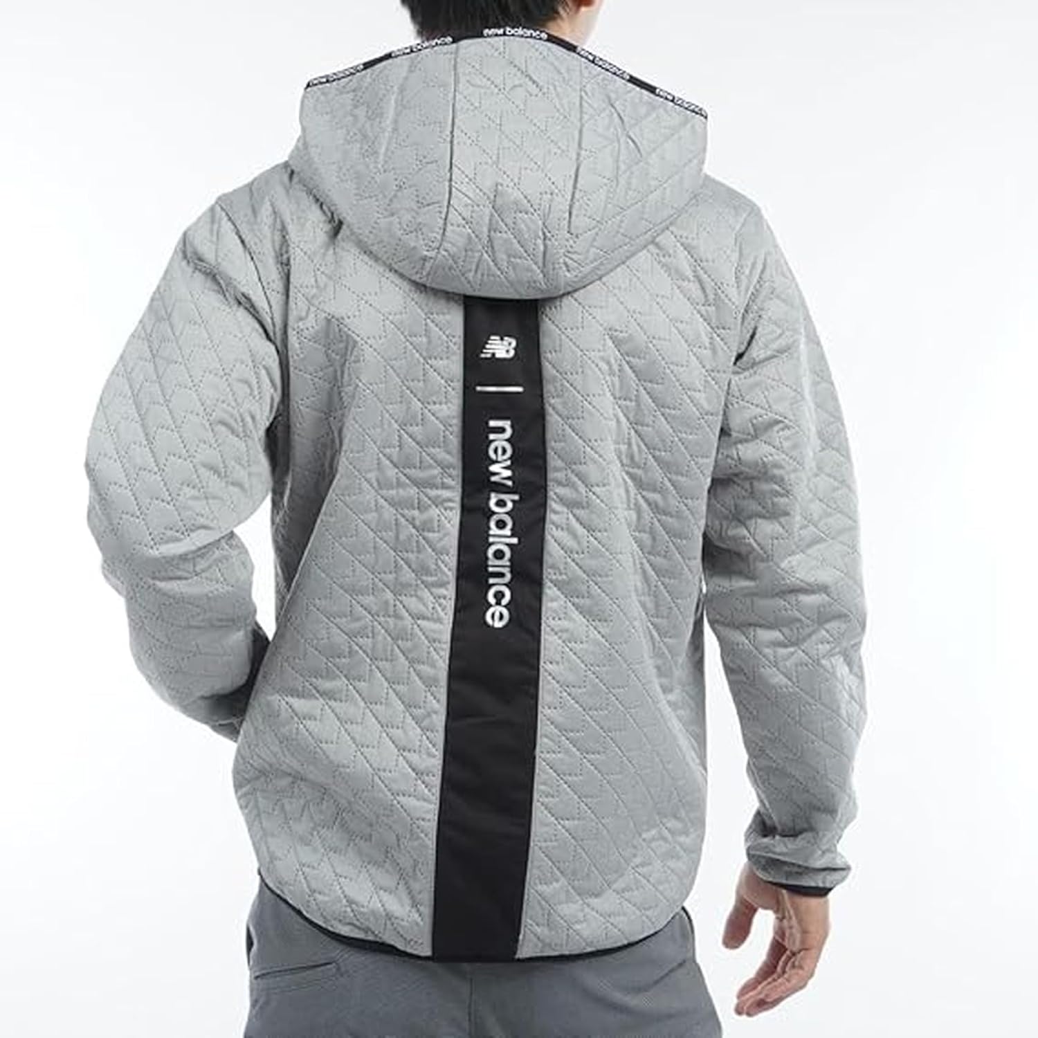 Amazon | [ニューバランス] メンズ 撥水 フルジップパーカー