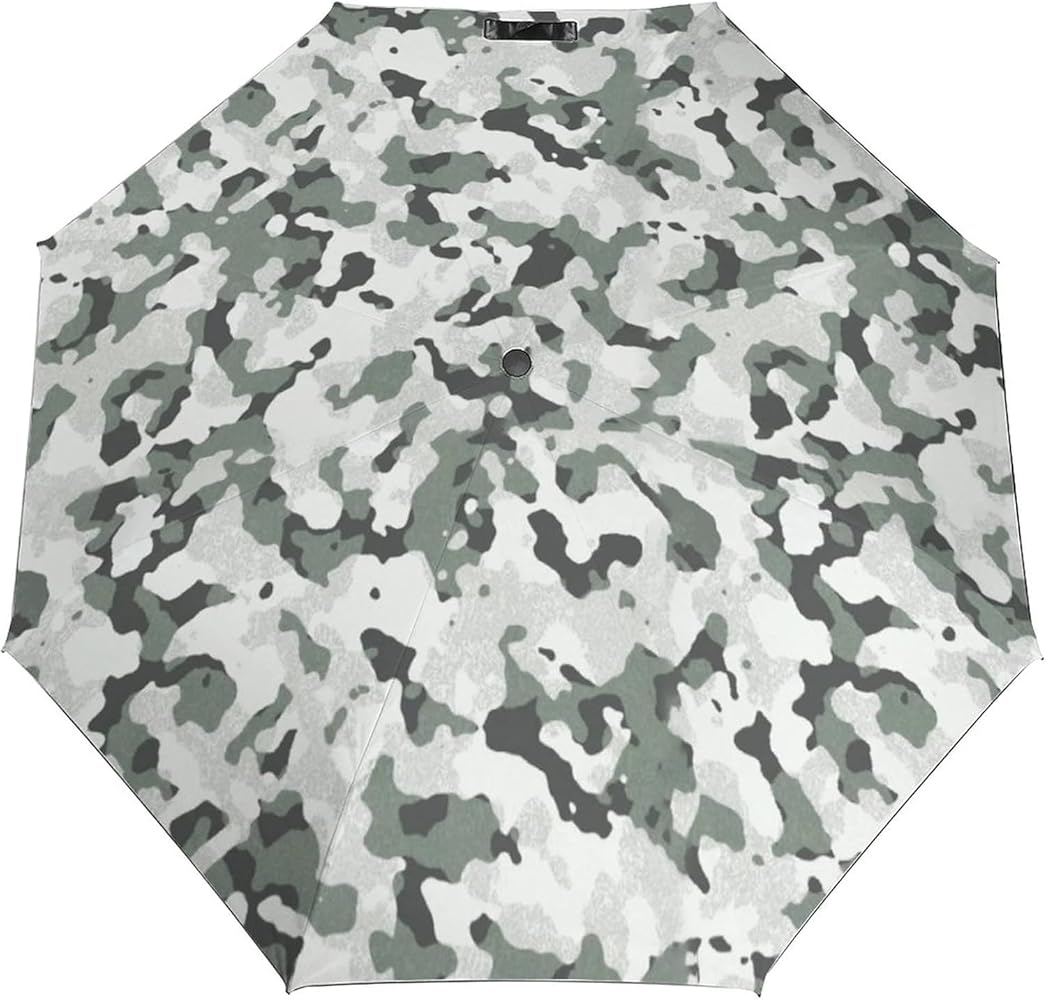 Amazon | 折り畳み傘 迷彩柄 カモフラ ワンタッチ 自動開閉 超撥水耐風