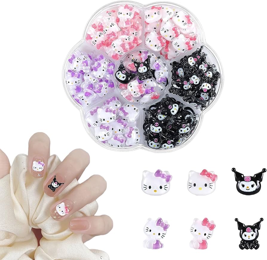 Amazon.co.jp: ネイルパーツ キティ 1ケース入り キティ ネイル