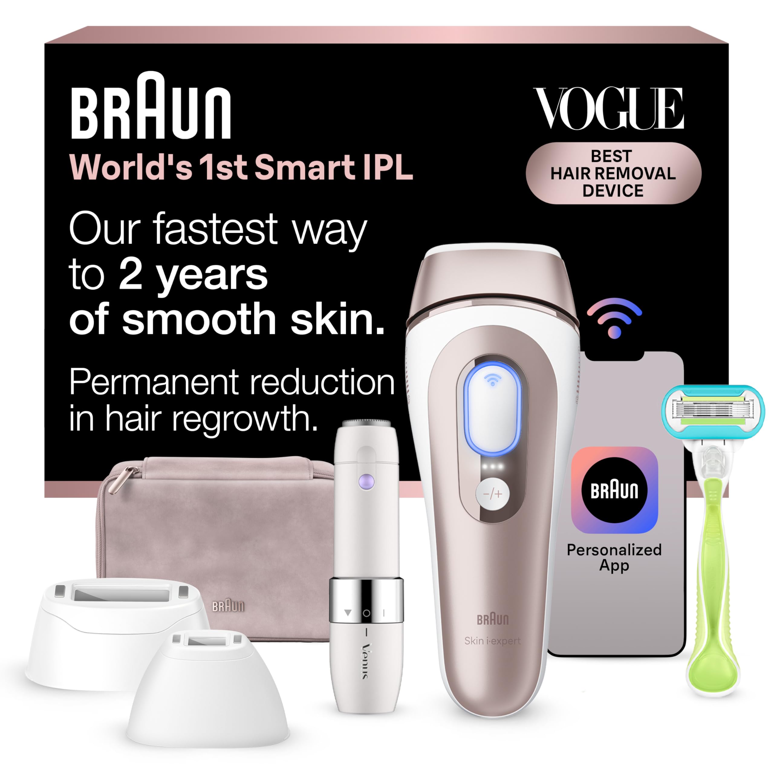 Amazon.com: Braun Smart IPL, Skin i·Expert Pro 7: at Home Laser