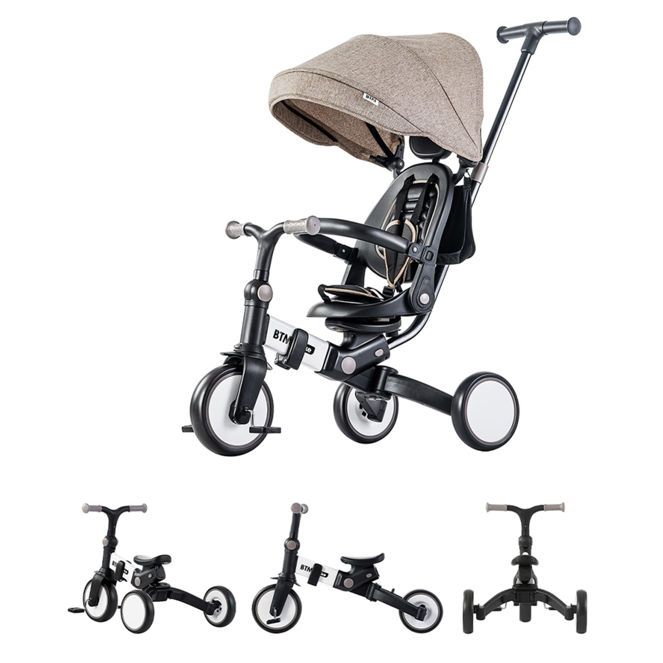 Amazon.co.jp: BTM 子供用三輪車 折りたたみ 三輪車 カバー ベビーカー