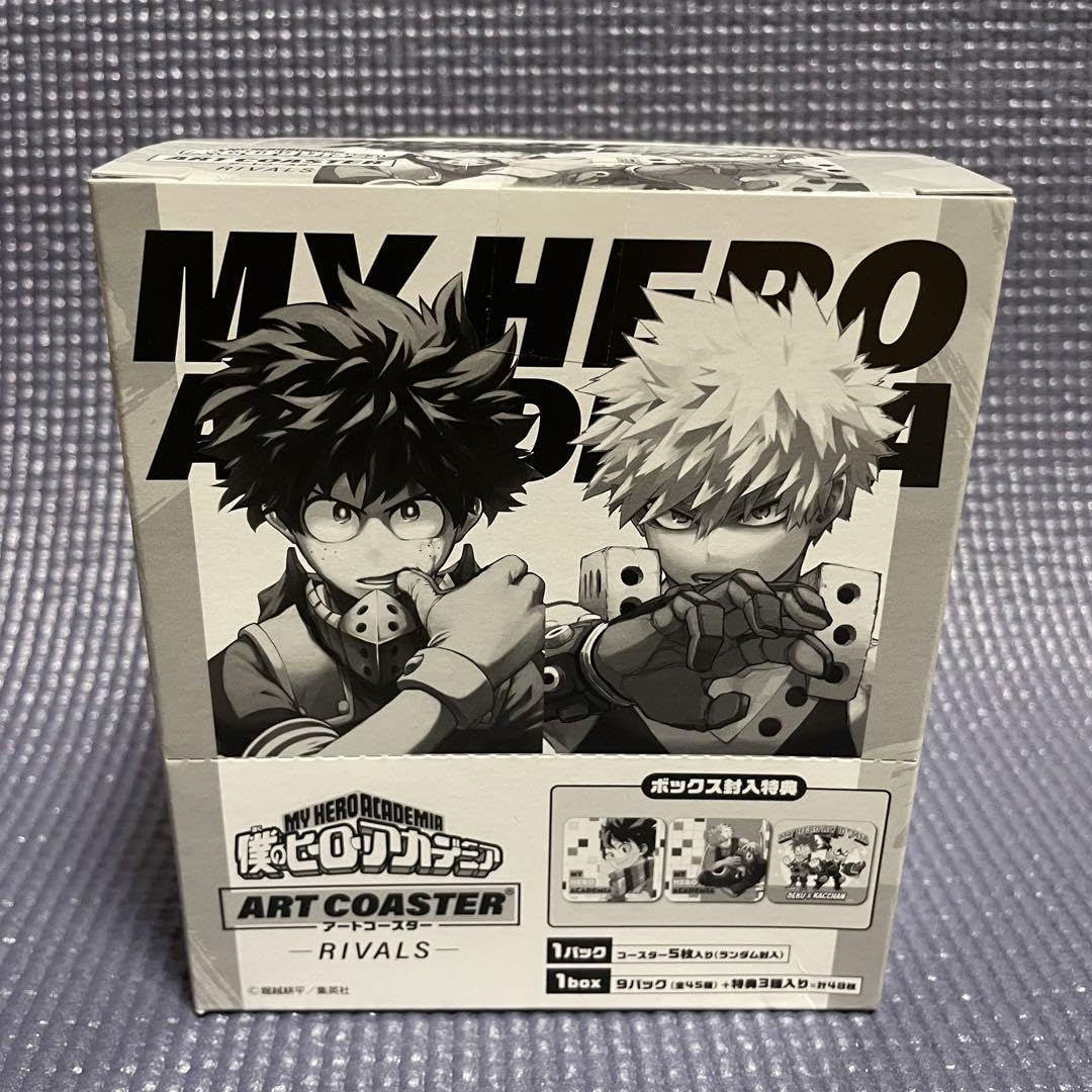 僕のヒーローアカデミア ヒロアカ アートコースター RIVALS 1BOX 僕の