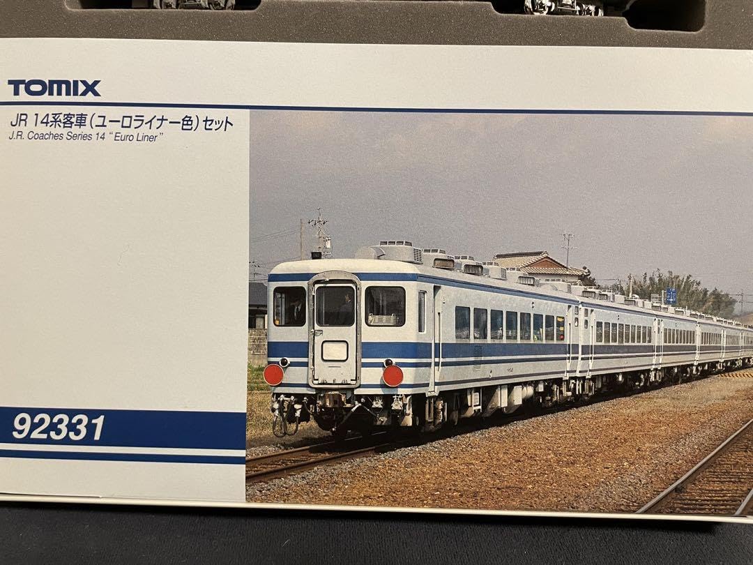 Amazon.co.jp: TOMIX 92331 14系客車ユーロライナー色 : おもちゃ