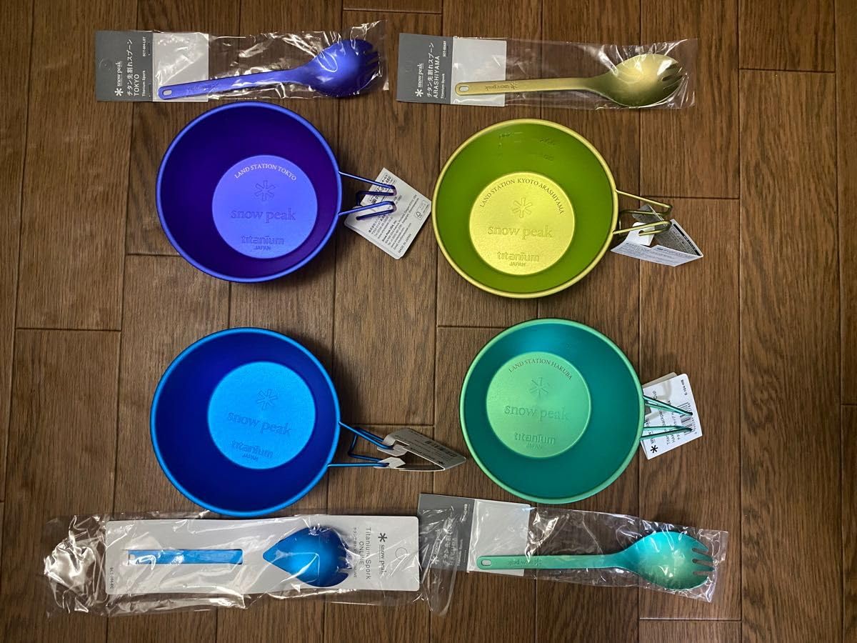 peak ABURAYAMA 福岡 限定シェラカップ 先割れスプーン Snow Peak