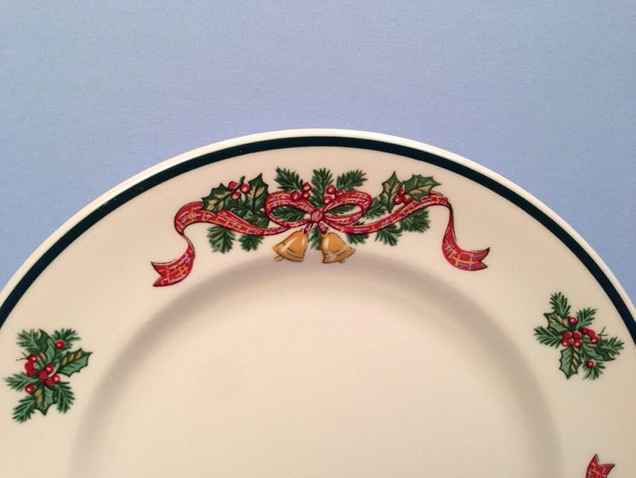 Amazon.com | JOHNSON BROTHERS SALAD PLATE, VICTORIAN CHRISTMAS
