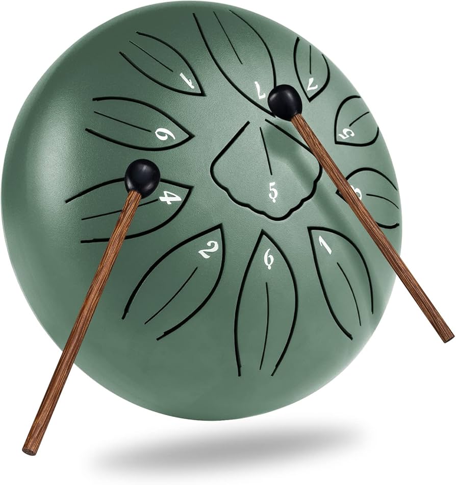 Amazon | スリットドラム スチールタングドラム 11音 6インチ 打楽器