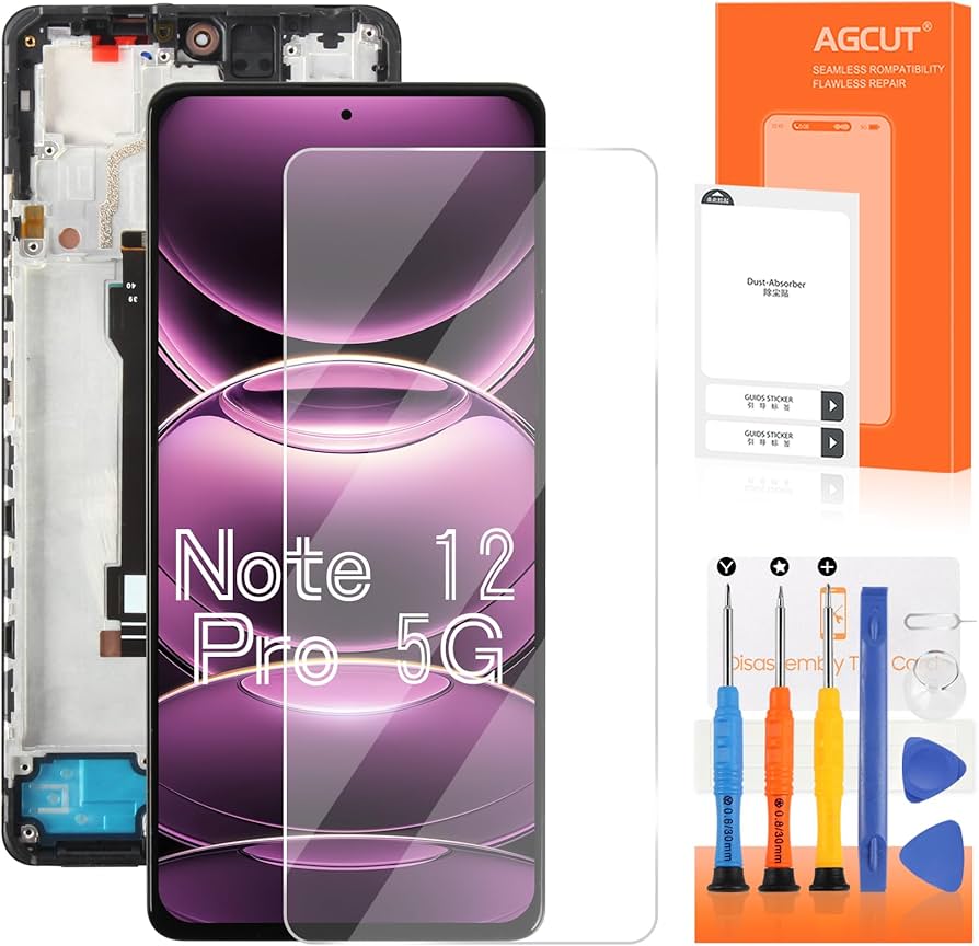 Amazon.com: OLED for Xiaomi Redmi Note 12 Pro 5G Screen