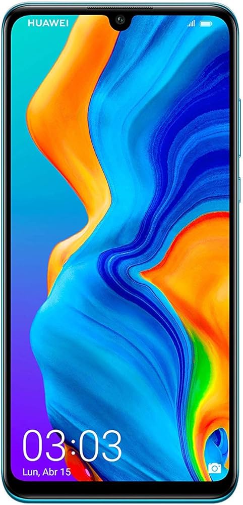 HUAWEI P30 LITE Dual SIM - 128GB, 4GB RAM, 4G LTE, Peacock Blue