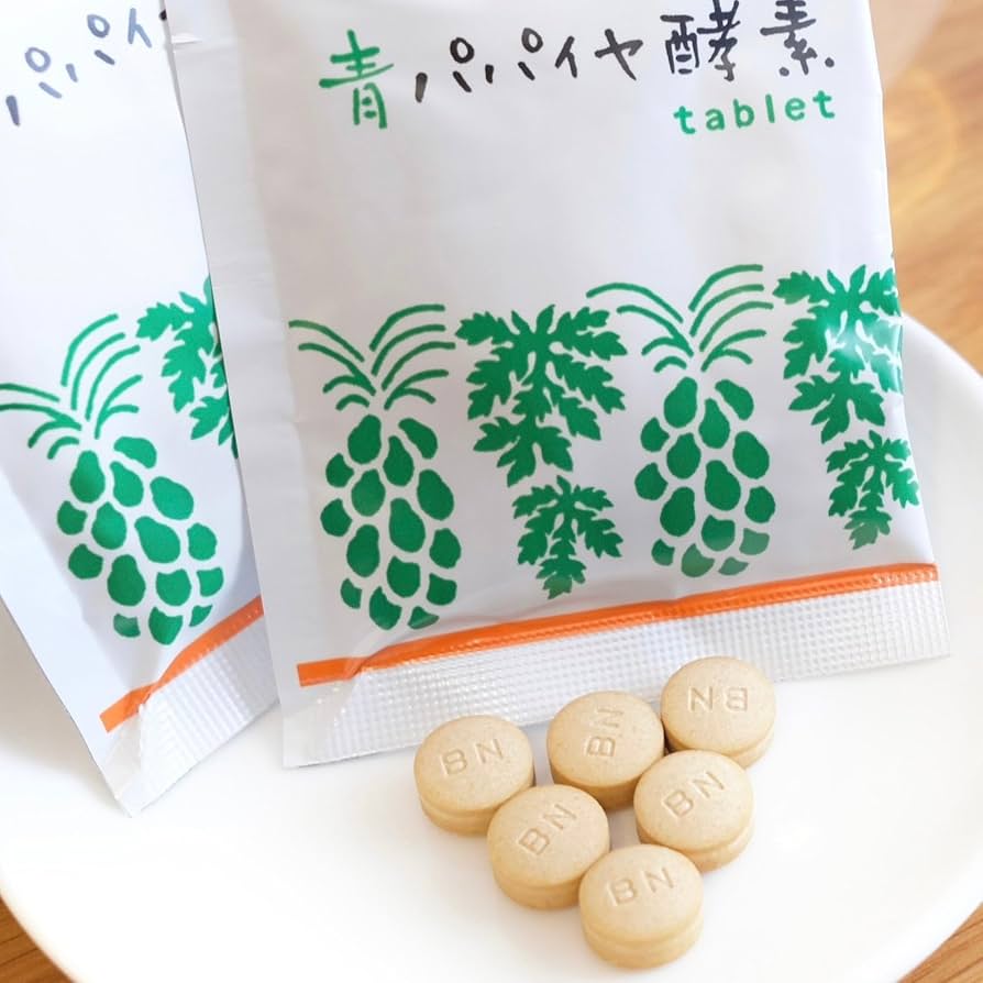 Amazon | 青パパイヤ酵素タブレット(バイオノーマライザー)(0.5g×6粒