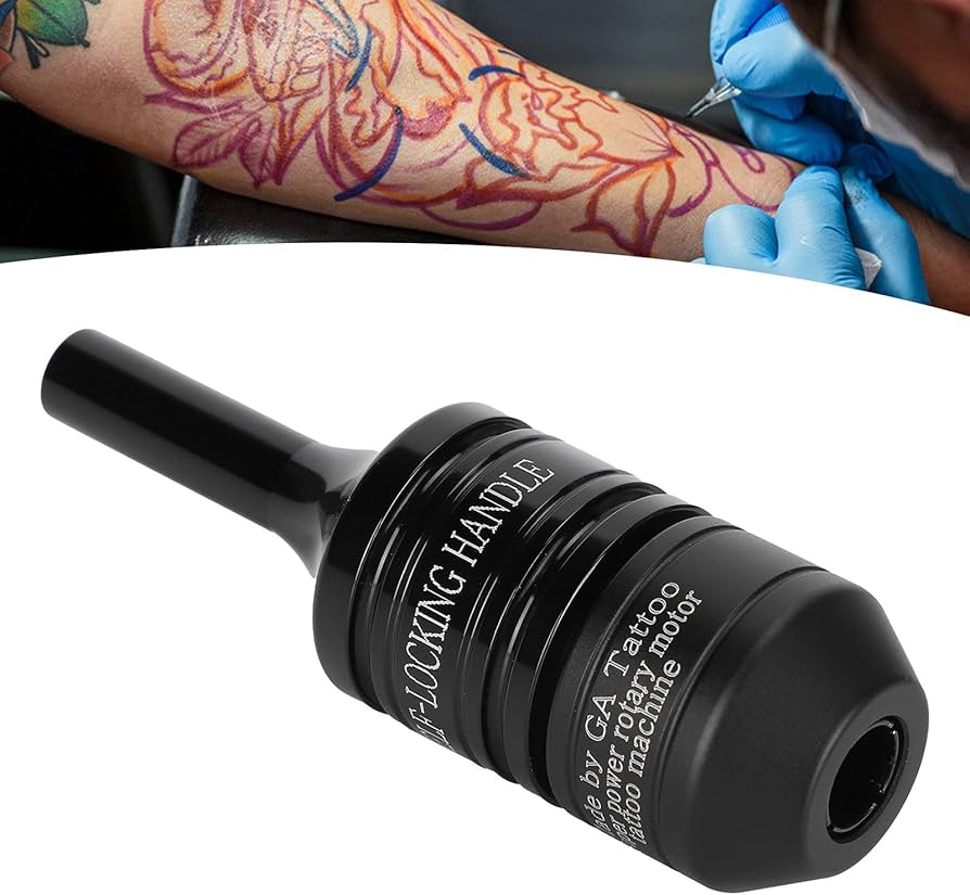 Amazon.co.jp: CNC 彫刻セルフロックタトゥーマシンハンドル、航空機