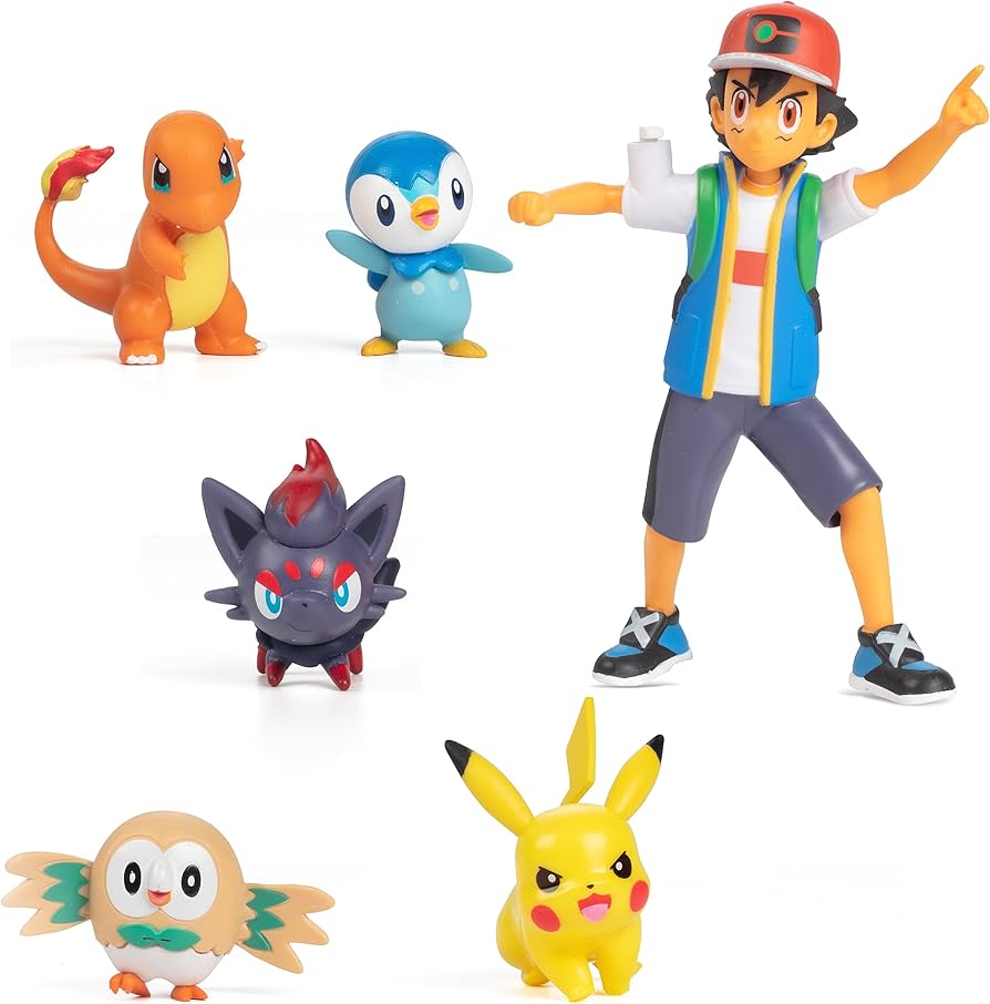 Amazon.co.jp: ポケモン バトルレディ! フィギュアセット 6ピース
