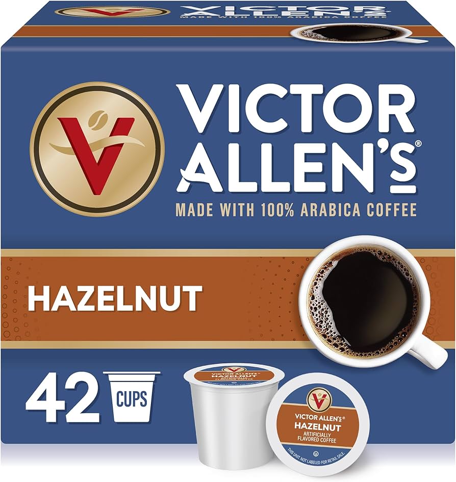 Amazon.com : Victor Allen's Coffee Hazelnut Flavored, Medium Roast