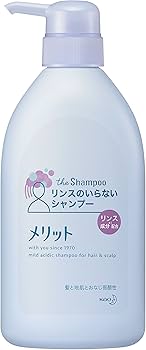 Amazon | Merit メリット リンスのいらないシャンプー ポンプ 480ml