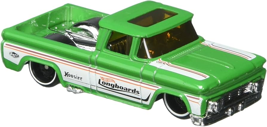Amazon.com: Hot Wheels 2017 Surf's Up Custom '62 Chevy Pickup 255