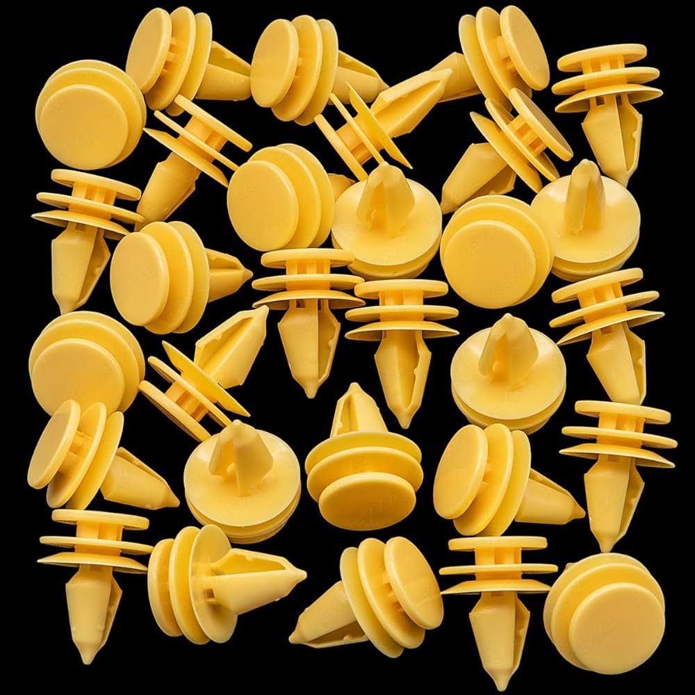 Amazon.com: Rexka 30pcs Rear Door Trim Fastener Retainer Clips Pin