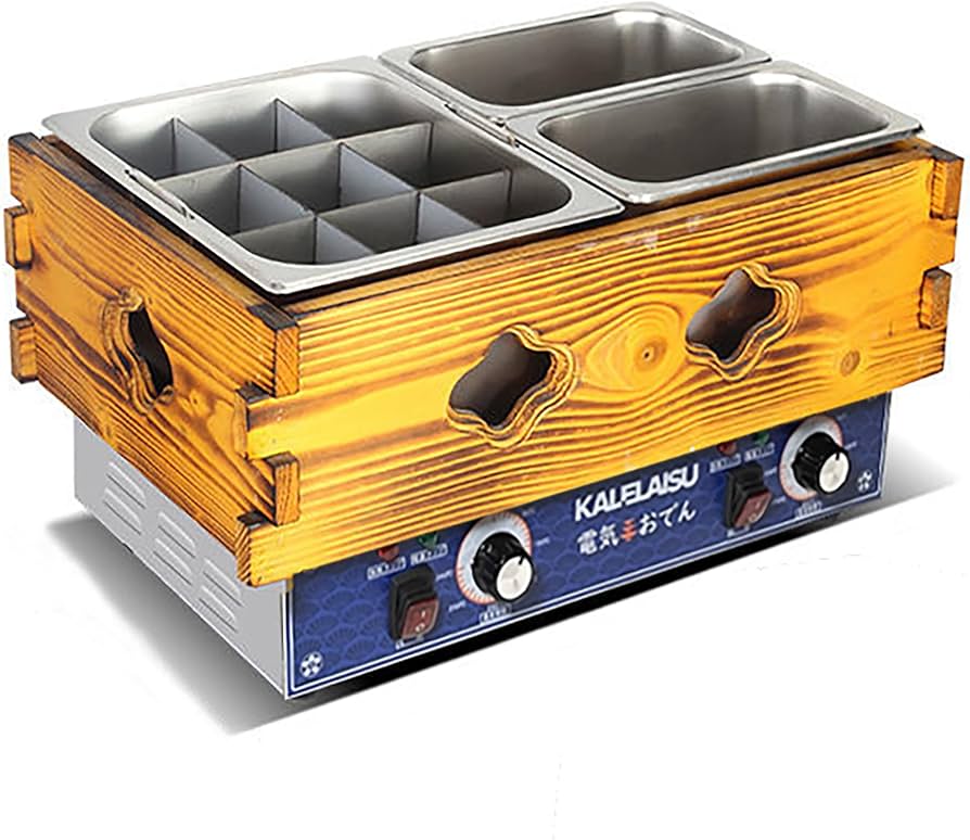 Amazon | おでん鍋 業務用12L 電気おでん鍋 仕切り付 おでん