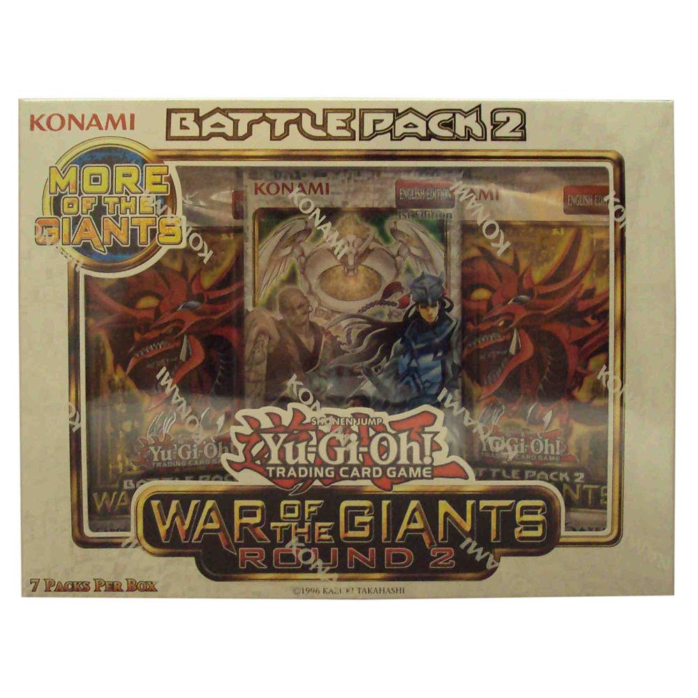 Amazon.com: Konami Yu Gi Oh! War of The Giants Round 2 Battle Pack