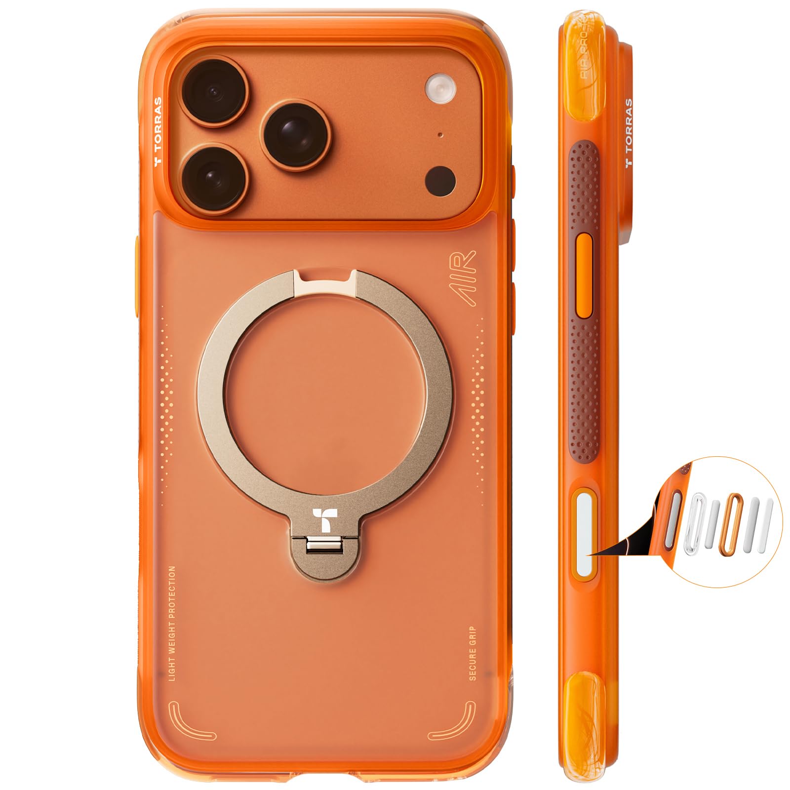 Amazon.co.jp: TORRAS iPhone 17 Pro Max 6.9 インチ 用 ケース【エア