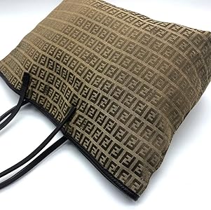 Amazon | [フェンディ] ズッキーノ FFロゴ ズッカ柄 肩掛け トート