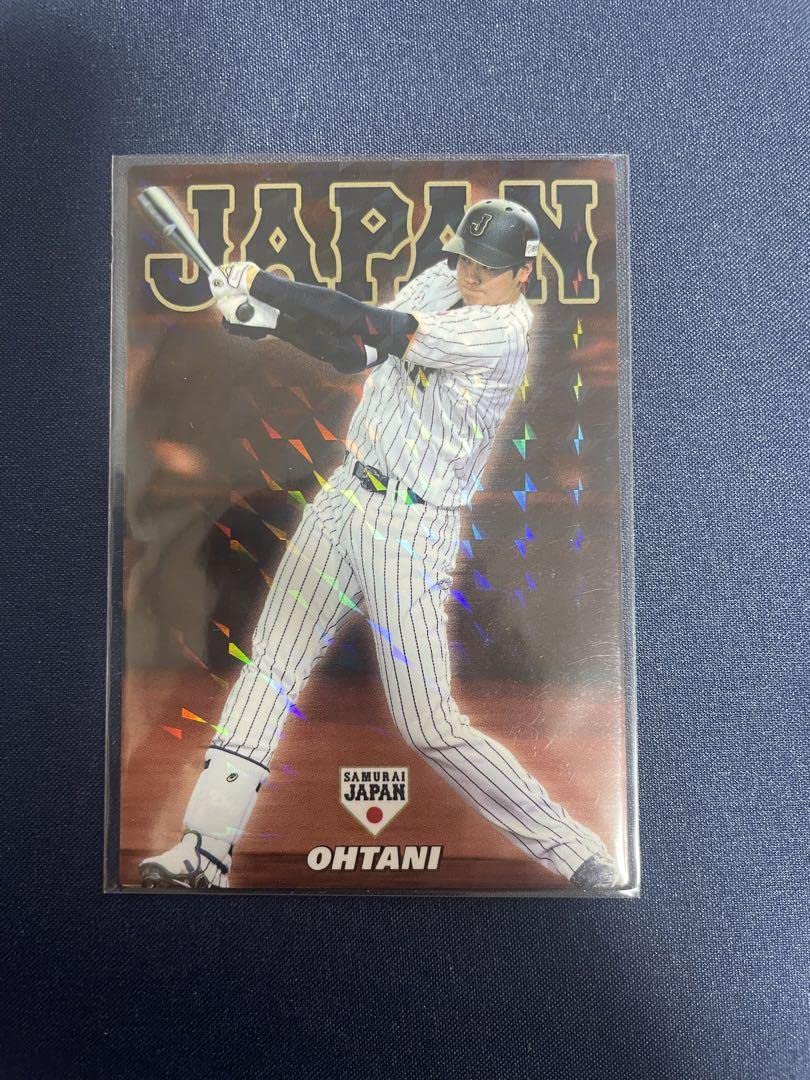 Amazon.co.jp: カルビー プロ野球チップス 大谷翔平 侍ジャパン カード