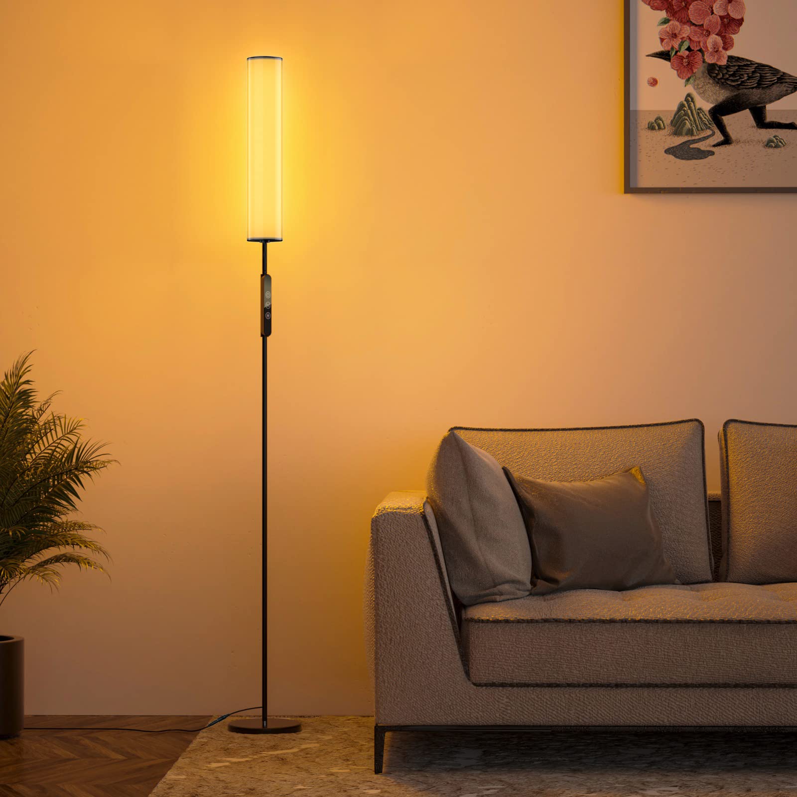 Amazon.co.jp : LUCKOOK フロアライトLED 間接照明スタンド リモコン