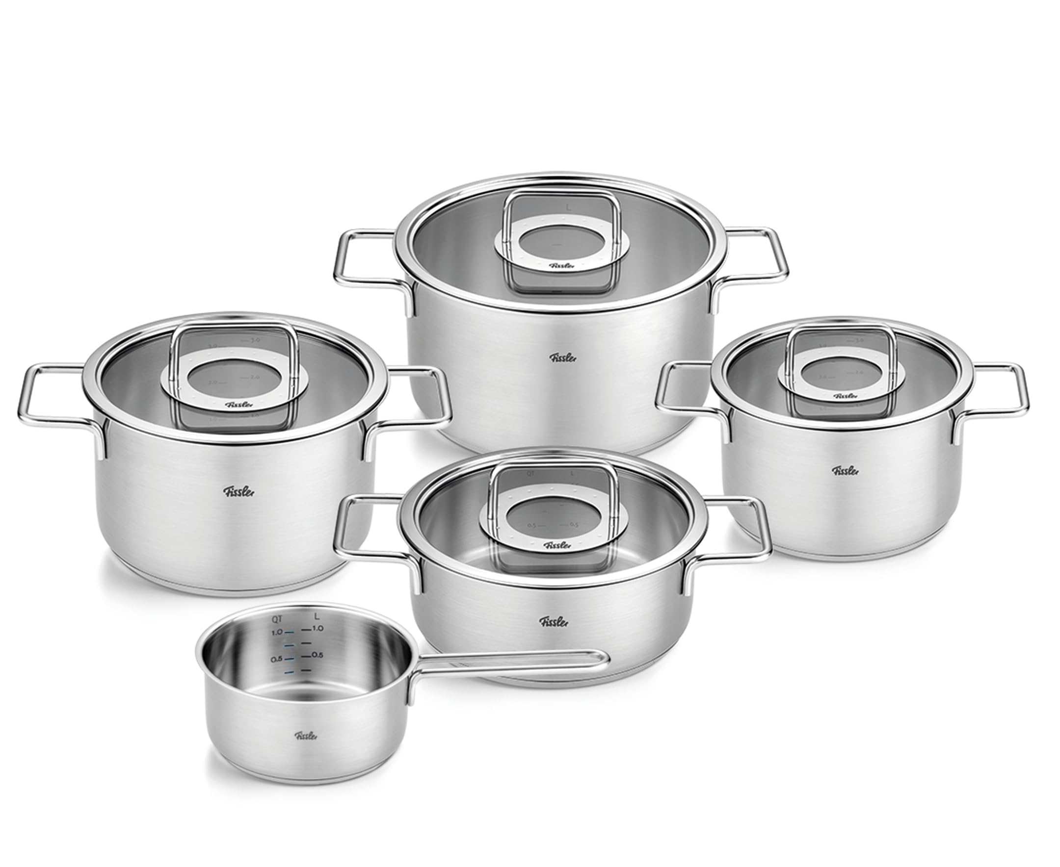 Amazon.com: Fissler Pure Collection Stainless Steel 9 piece Set