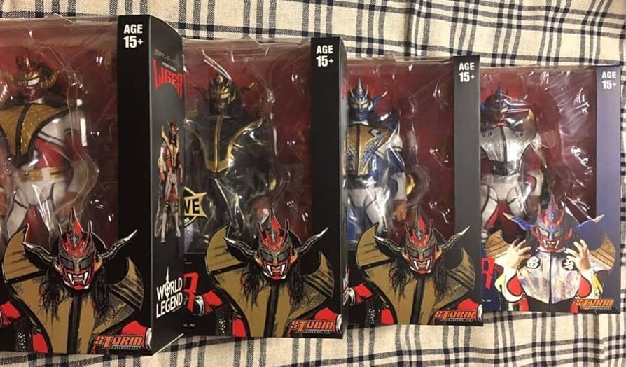 Amazon | 5体セット 獣神 サンダー ライガー アクション フィギュア