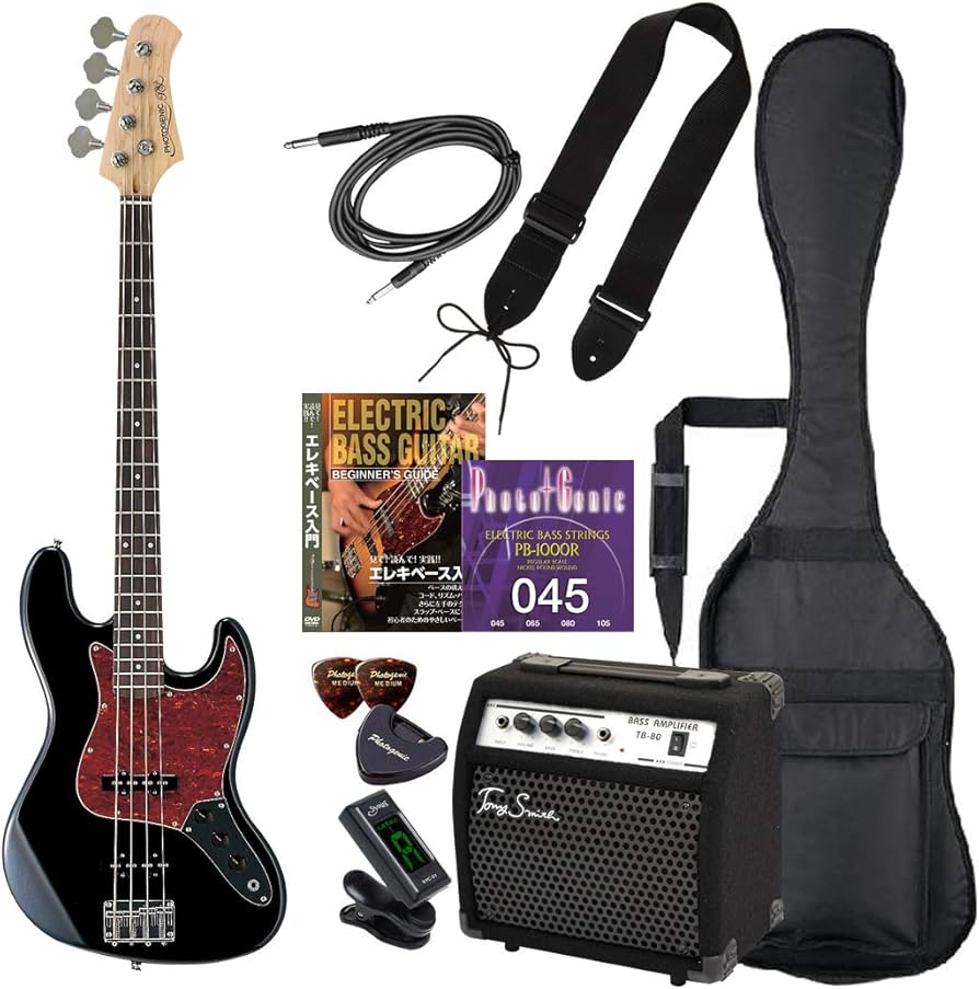 Amazon | PhotoGenic エレキベース 初心者入門エントリーセット ジャズ