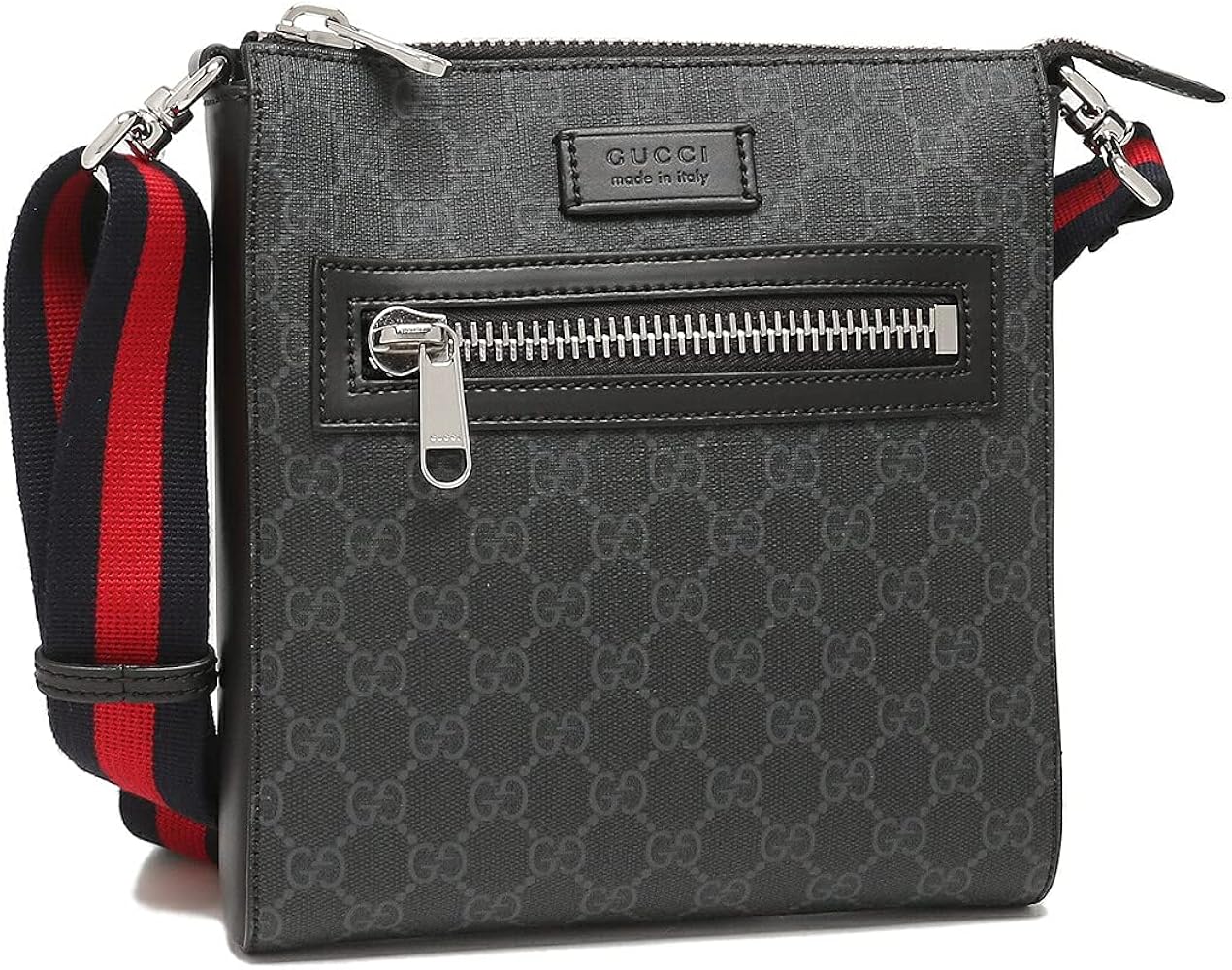 Amazon | [グッチ] ショルダーバッグ GGブラック ブラック メンズ