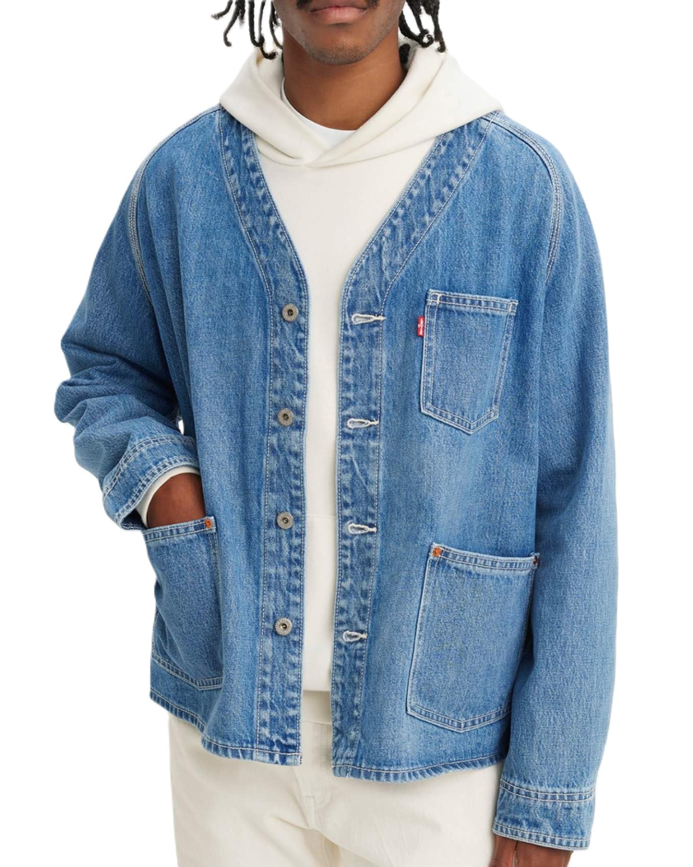 Amazon | [リーバイス] デニムジャケット UNION ENGINEER カーディガン