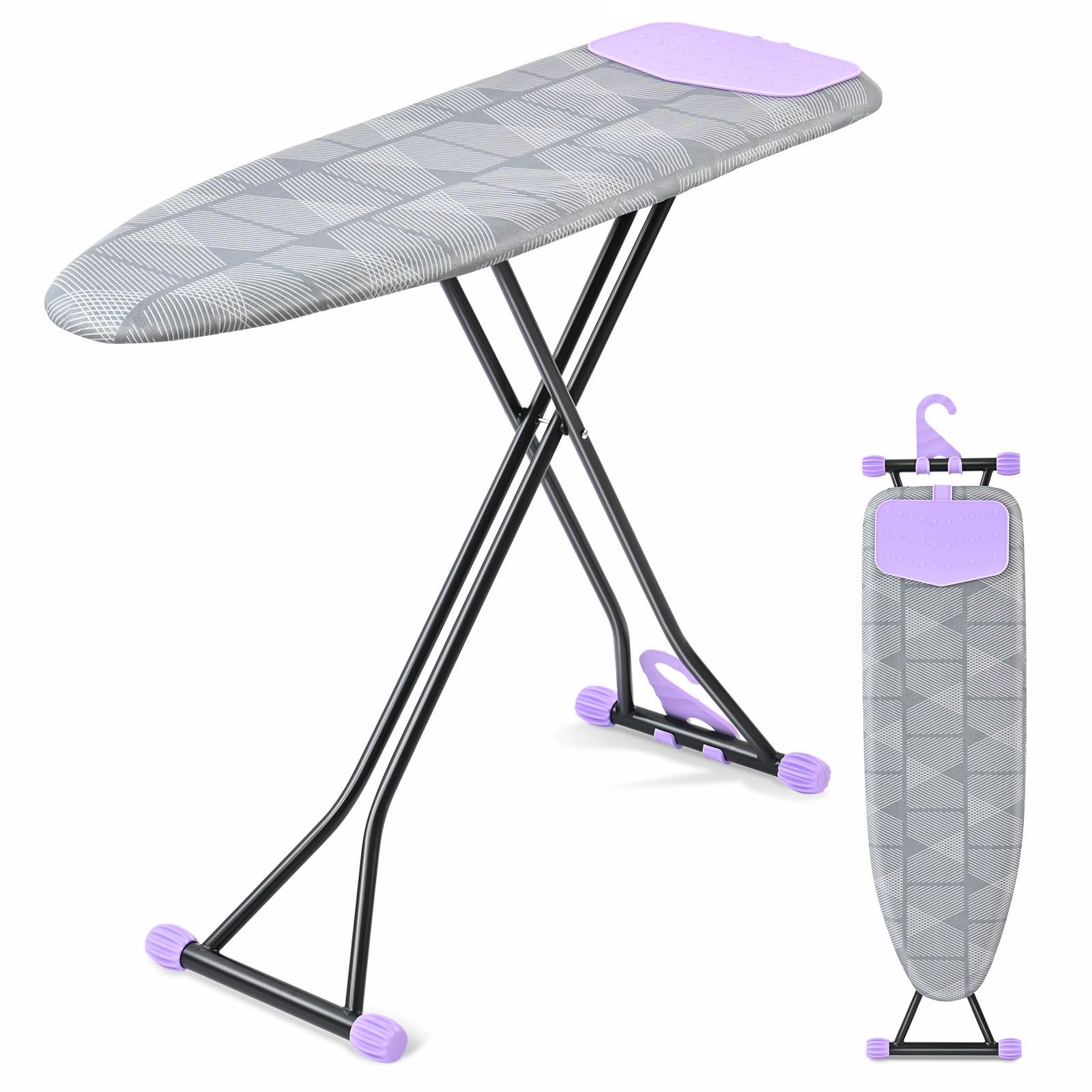 Amazon.com: APEXCHASER Ironing Board with Iron Rest, Compact and