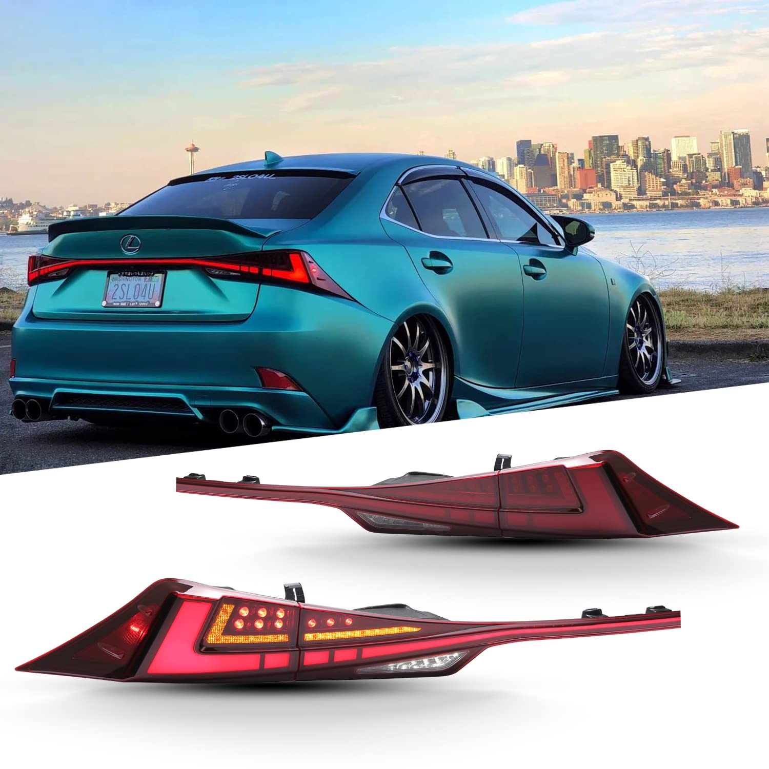 Amazon | レクサス IS テールランプ テールライト 3代目 30系用 IS200T