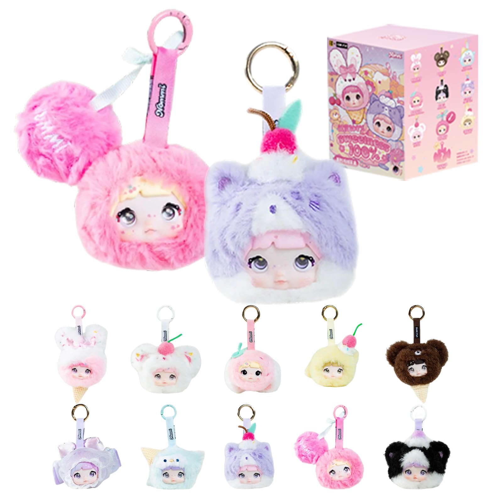 NOMMIスイートバニー ぬいぐるみチャーム シークレット TOPTOY レア